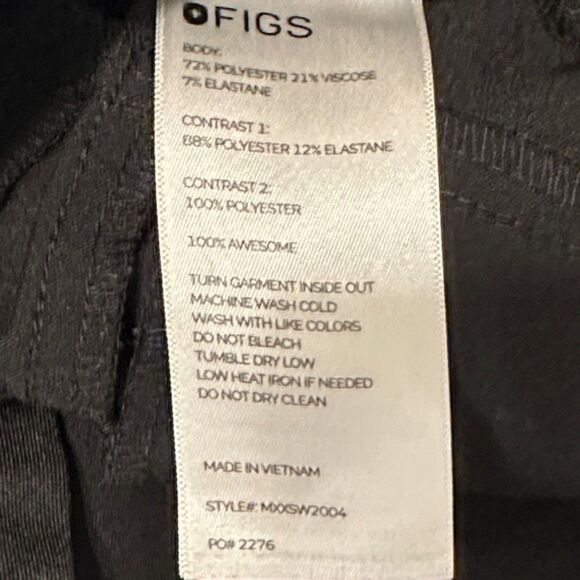 FIGS Technical Collection Jogger Scrub Pants Size Medium Nursing Healthcare - Picture 7 of 12